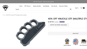 Viper Tech - Knuckle OTF Knife