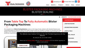 Visual Packaging - Blister Sealing Machines