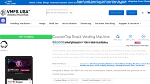 VMFS - Countertop Snack Vending Machine