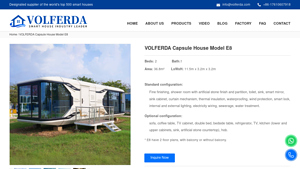 VOLFERDA - Capsule House Model E8