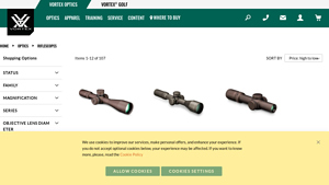 Vortex Optics - Razor HD Gen III 6-36x56 FFP