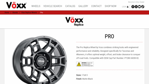 Vöxx - Voxx Replica Pro Wheel