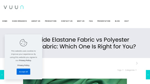 Vuun - Polyamide Elastane Fabric