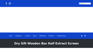 Wacky Willy's - Dry Sift Wooden Box