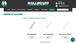 Wallboard Trim - Acoustical & Ceiling Beads