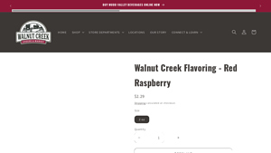 Walnut Creek - Red Raspberry Flavoring