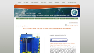 WasteCare - Mini Baler Compactor