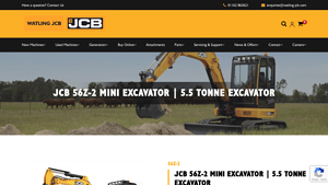 JCB - 56Z-2 Mini Excavator