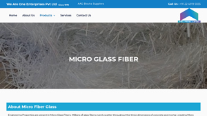 We Are One Enterprises - Micro Glass Fiber