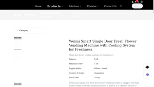 Weimi - Smart Flower Vending Machine