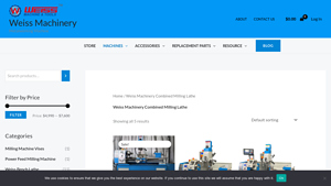 Weiss Machinery - Combined Milling Lathe Models