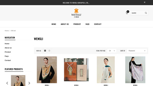WENSLI - Cashmere Scarf