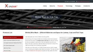 Welded Wire Supplier - Welded Wire Mesh for Crab Traps