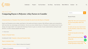 WellFabric - Rayon Fiber Essentials