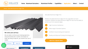 Wellste - Extruded Aluminum Edge Trim