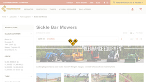 Wengers - Sickle Bar Mowers