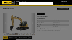 Cat - 310 Mini Excavator