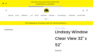 Lindsay Windows - Clear View Vinyl Window
