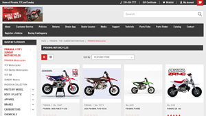 PIRANHA - Motorcycles and Parts