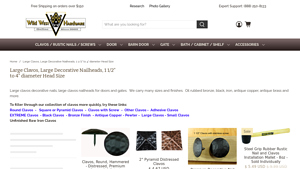 Wild West Hardware - Decorative Nailheads
