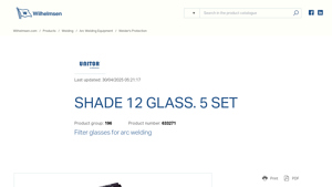 Wilhelmsen - SHADE 12 GLASS. 5 SET