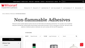 Wilsonart - Non-Flammable Adhesives