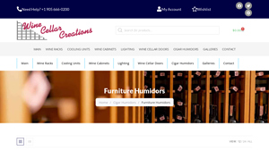 Wine Cellar Creations - Furniture Humidors