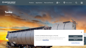 Wirtgen Group - Bitumen and Fuel Storage Tanks