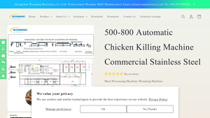 WM Machinery - Automatic Chicken Killing Machine