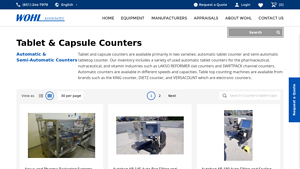 Wohl Associates - Used Tablet-Capsule Counters