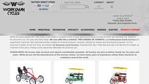 Worksman Cycles - Four Wheel Surrey