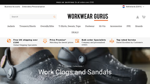 Workwear Gurus - Safety Sandals & Clogs
