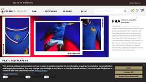 World Soccer Shop - Official France Soccer Jerseys