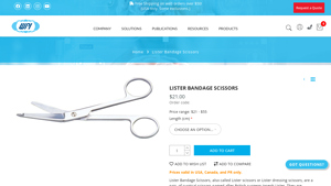 WPI Inc - Lister Scissors