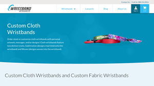 Wristband.com - Custom Cloth Wristbands