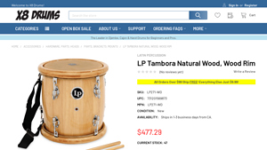 LP - Tambora Natural Wood
