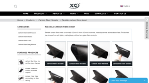 XCCarbonFiber - Flexible Carbon Fibre Sheets