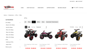 XPRO - Key Features of 125cc ATVs