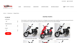 X-PRO - Mopeds Parts & Inventory