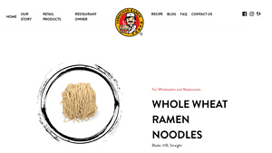 Yama-chan - Whole Wheat Ramen Noodles