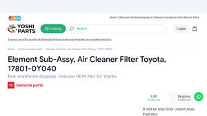 Toyota - Air Cleaner Filter Sub-Assy