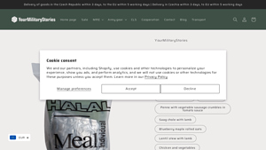 Your Military Stories - US MRE Halal