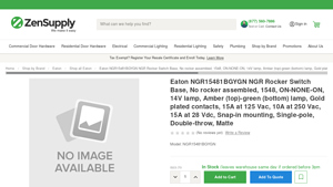 Zen Supply - NGR Rocker Switch Base 1548