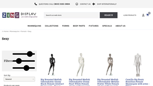 Zing Display - Sexy Female Mannequins