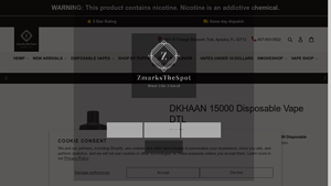 DKHAAN - 15000 Disposable Vape DTL