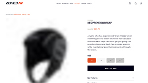 Zone3 - Neoprene Swim Cap