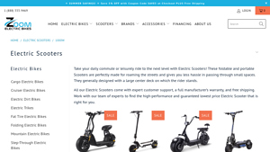 Zoom Electric Bikes - MotoTec Diablo 48v 1000w