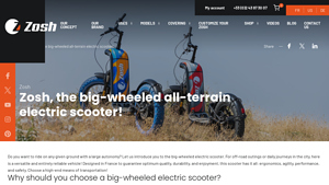 Zosh - Big Wheel Electric Scooter