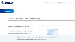 Zuiko - Baby Diaper Machines