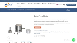 ZYLAB - Tablet Press Molds